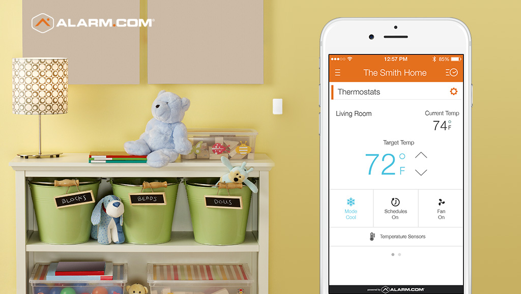 smart home, smart thermostat